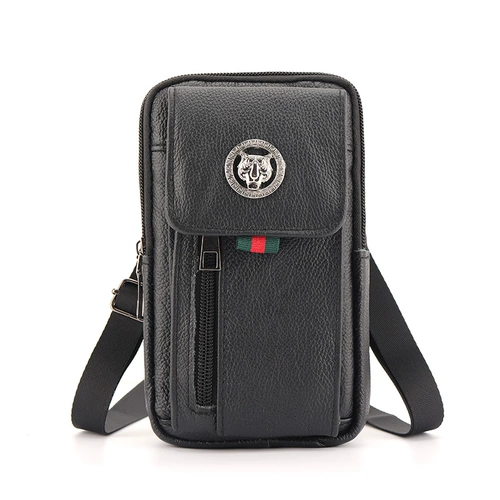 Ретро универсальная поясная сумка, водонепроницаемый ремень, ремешок для сумки, коллекция 2022, из натуральной кожи