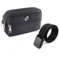 Черный мобильный телефон, картхолдер, бретели, ремень, 6 дюймовый