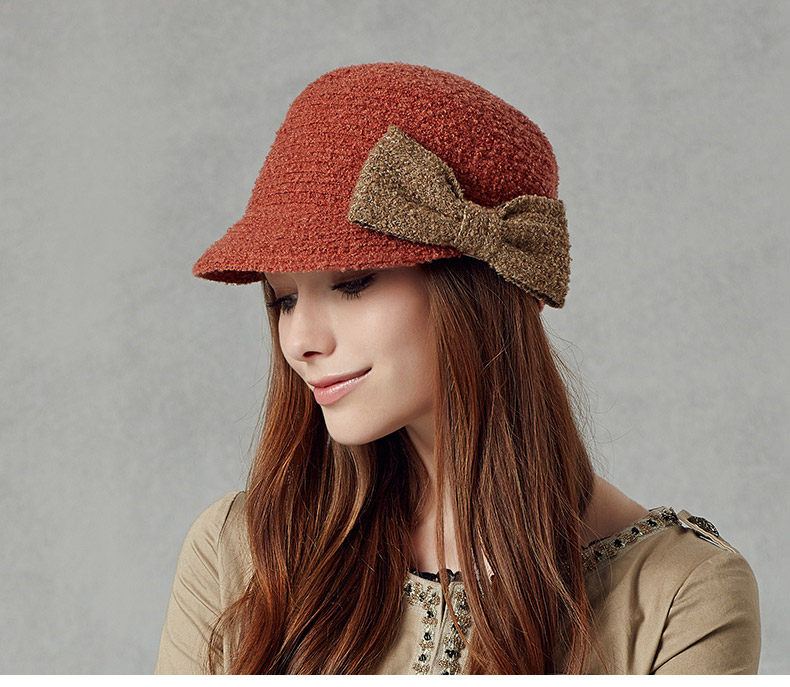 Демисезонная шапка, модный элегантный берет, кепка 