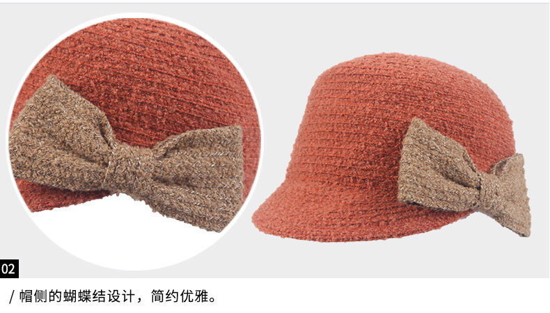 Демисезонная шапка, модный элегантный берет, кепка 