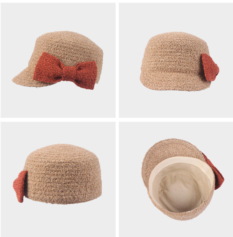 Демисезонная шапка, модный элегантный берет, кепка 