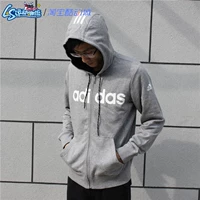 Adidas cổ điển mùa xuân và mùa thu lông cừu thể thao và giải trí dệt kim áo khoác trùm đầu áo khoác nam AC4173 AY9938 - Áo khoác thể thao / áo khoác áo khoác anta