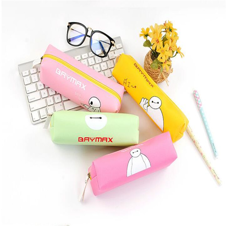 Student pen bag Stationery bag canvas pen bag Korean stationery carpen box kindergarten students present