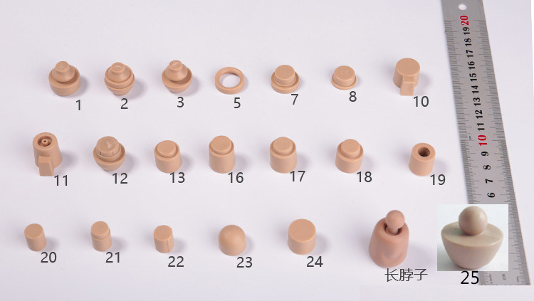 1 6 Soldiers Occasionally Neck Connector Accessories Large Whole Head Sculpting Body Plug Neck Stopper Neck Ring Inner Ring Spot