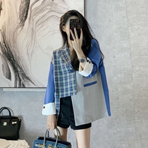 Spring and autumn 2022 The new retro gentleness and gentle wind with a great sense of superior-looking Fried Street Little Suit Jacket Female Tide