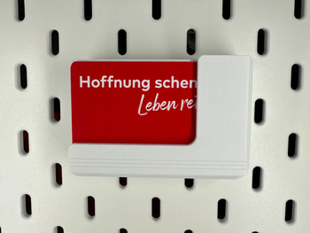 Ikea skadis ikea perforated board accessories business card/bank card holder