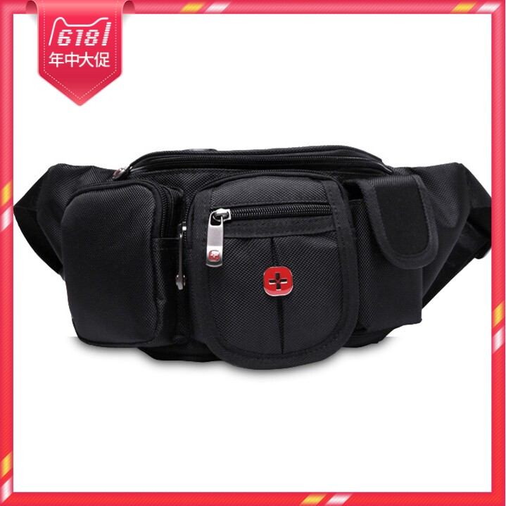 Swiss Army Knife Outdoor Sport Out-of-pocket Men's Chest Bag Multifunction Han Edition Fashion Personality Running Skew Satchel Bag