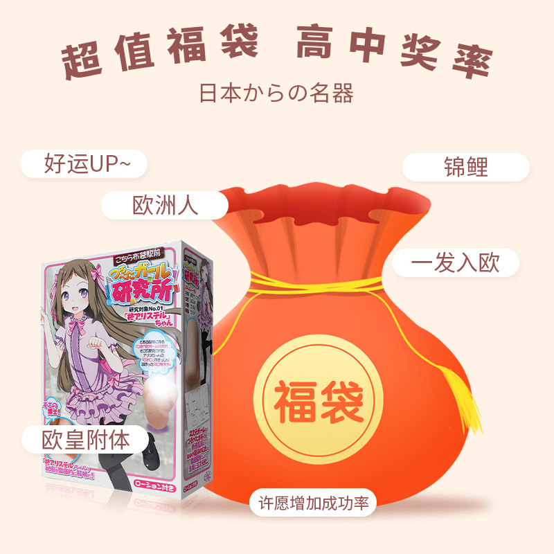 Japan EXE lucky bag airplane cup men's supplies Anime inverted mold masturbator name adult sex male sex toys
