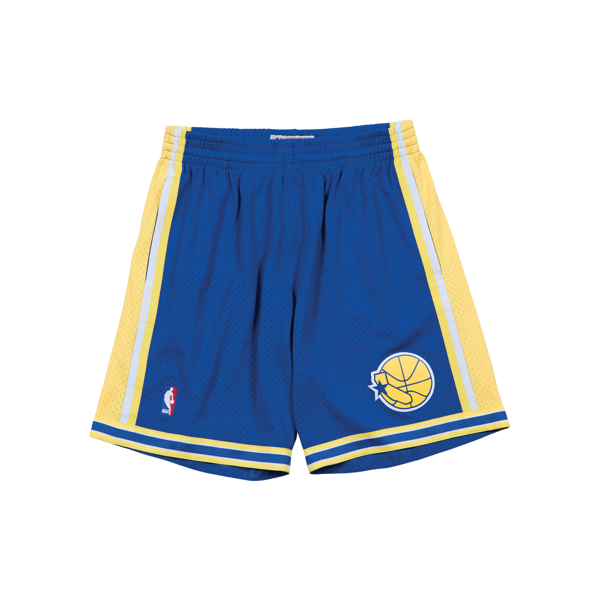 Mitchellness Warriors ' 95-96 SW Away Retro Ball Pants MN Casual Basketball Sports Shorts