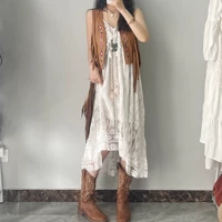 Жилет, платье-комбинация