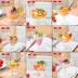 Ice Cup Cup Ice Cream Cup Juice Cup Glass Tea Cup Dessert Cup Cup Creative Creative Milkshake Cold Uống Cup - Tách