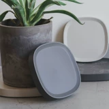 花开了 Перемещение цементного цветочного горшка лотка универсального колеса пластиковой базовой ролики квадратный круглый