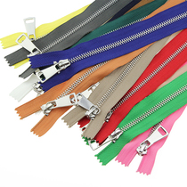 Metal Zipped 5 Number of accessories Zipper Strips Zipped Accessories Pull Lock Zip Clothing Pants Zipped Accessories Pocket