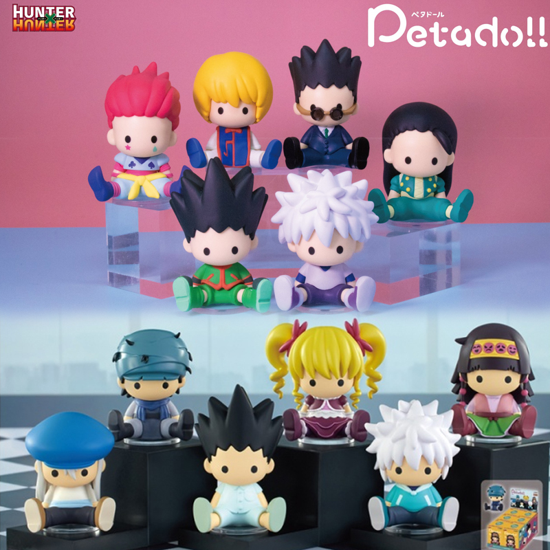 Rement Full-Time Hunter Exam Mini Bean Eye Experiment Blind Box Figurine Killua Zoldyck Fans