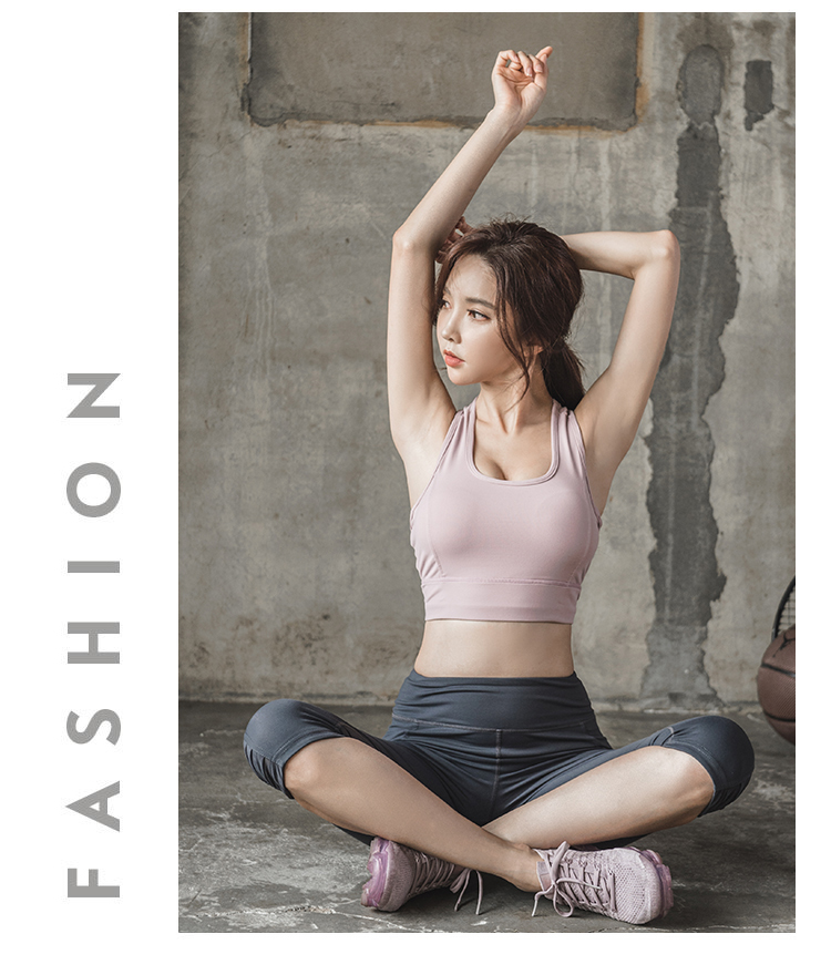Mẫu áo lót chống sốc cường độ cao chạy bộ làm đẹp trở lại yoga thể thao vest nhanh khô tập hợp áo ngực nữ corset bra tập gym