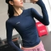 岚 显 显 显 瘦 瘦 瘦 瘦 瘦 瘦 瘦 瘦 瘦 瘦 瘦 瘦 瘦 áo thun tay dài nam the thao Áo phông thể thao