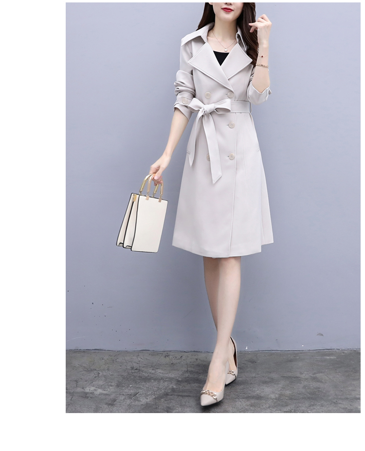 Trench pour femme en Polyester en Coton - Ref 3227655 Image 15