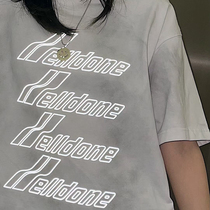Vicxx produced We11done Seoul limited reflective barrage Welldone Korean loose T-shirt