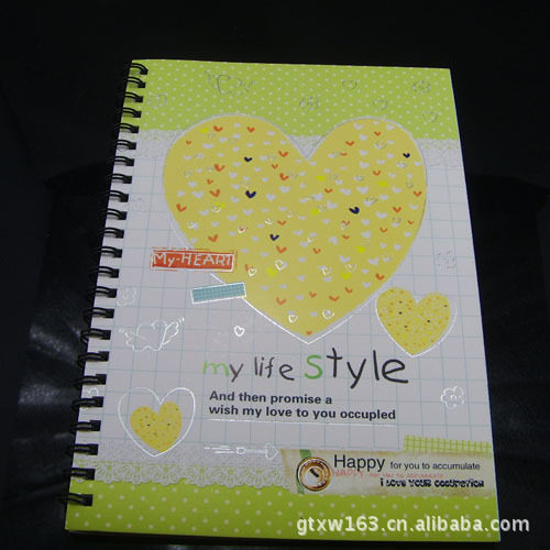 F053B 32K cartoon coil book 10 pieces office notebook notepad diary cartoon fashion notebook 85g