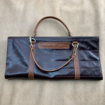 Custom chefs knives containing headsets Cow Leather Pure Bull Leather leather Hand Sewn Chef Cutter Stationery Pen-type containing cover