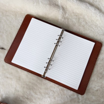 Bicolor head layer Bull Peel Leather stock Hand ledger notebook Business notepad leather Leather Face Day Note