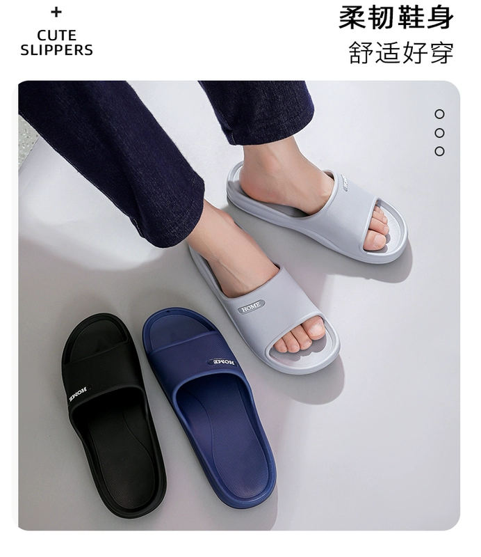 Dép cực lớn dành cho nam mùa hè 46 trong nhà 48 phòng tắm chống trượt 50 dép sandal 51 plus phân bón để tăng kích thước