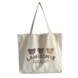 Шоппер, вместительный и большой тканевый мешок, подходит для студента