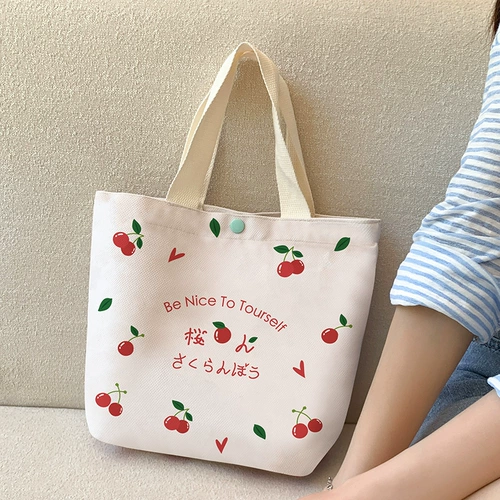 Модная льняная сумка, шоппер для выхода на улицу, летний ланч-бокс, тканевый мешок