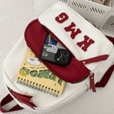 Сумка через плечо, модный школьный рюкзак для путешествий, городской стиль, простой и элегантный дизайн, подходит для студента