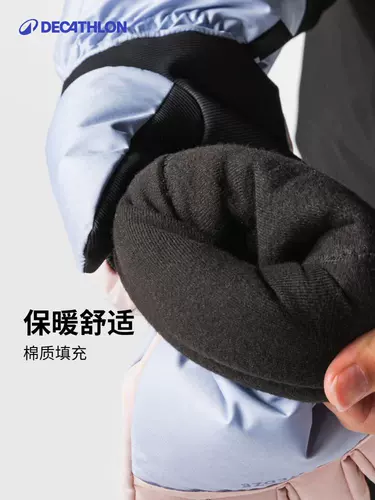 Лыжные детские демисезонные водонепроницаемые удерживающие тепло перчатки подходит для мужчин и женщин