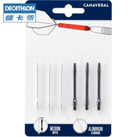 Decathlon phi tiêu phụ kiện phi tiêu sáu thanh vào cấu trúc nhôm gồ ghề - Darts / Table football / Giải trí trong nhà phi tiêu xịn