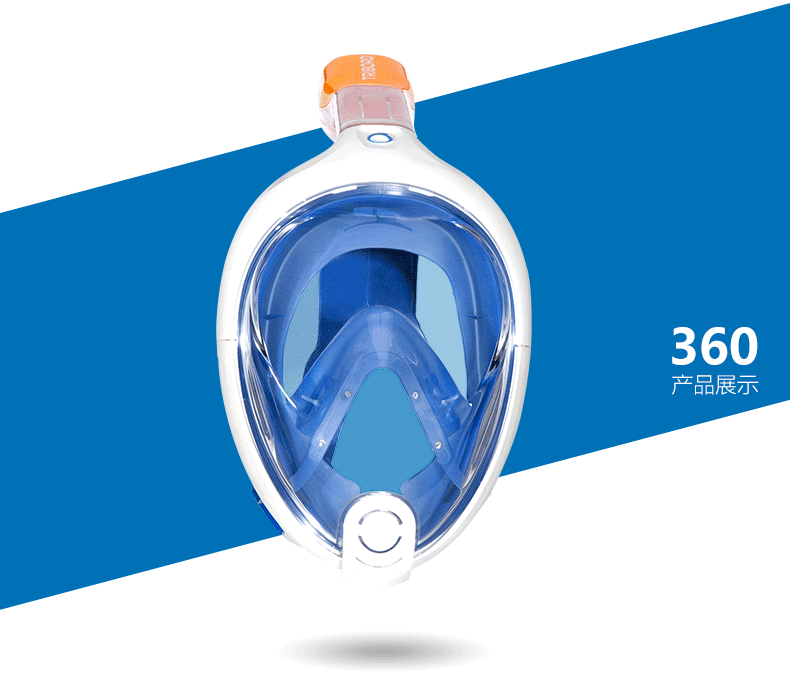 Decathlon Full Face Snorkeling Mask Breathing Tube SUBEA 11street