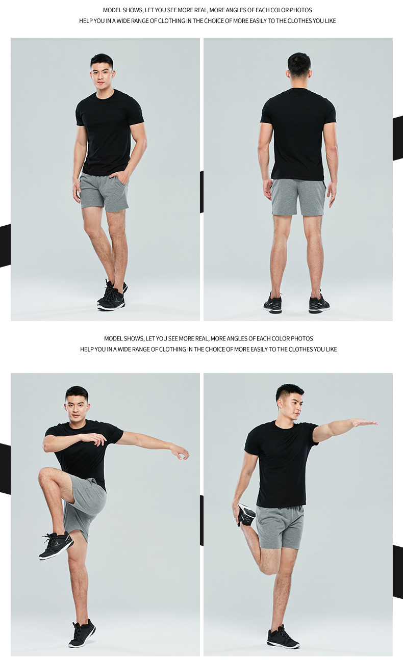 Decathlon cửa hàng flagship thể thao chính thức T-Shirt nam giới và phụ nữ vòng cổ couple loose thể dục giản dị cotton ngắn tay GYPML áo polo thể thao nam