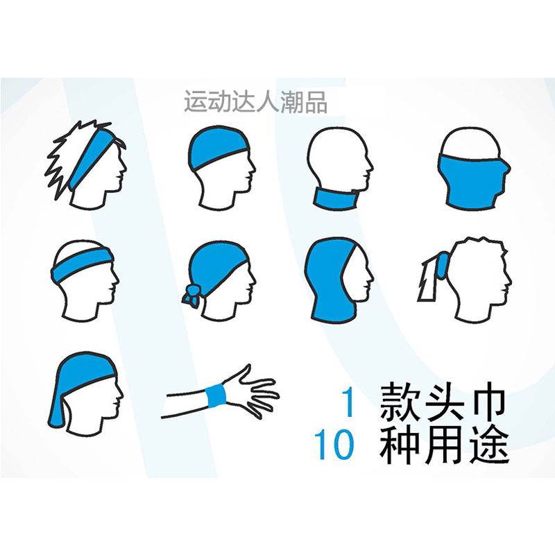 bandana decathlon