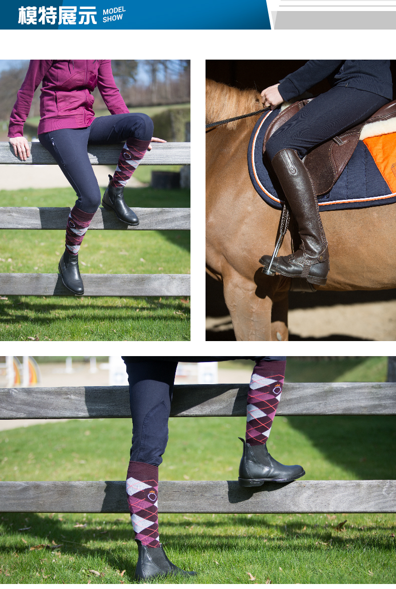 Decathlon nữ breeches lớn chỉ dành cho người lớn cưỡi quần cưỡi ngựa thể thao đàn hồi chịu mài mòn FOUGANZA yên cưỡi ngựa