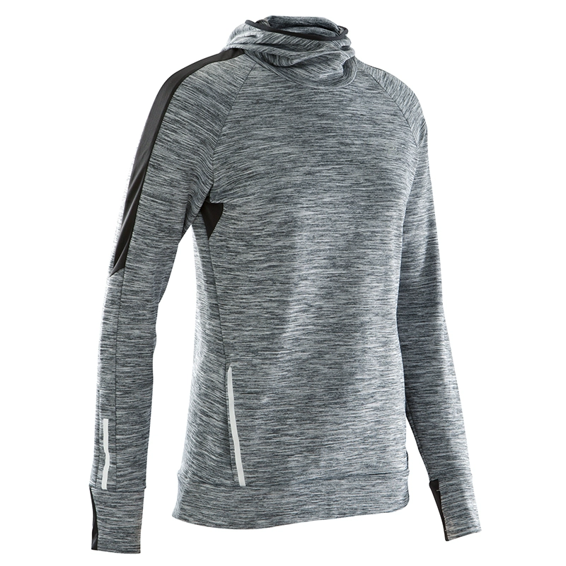 Áo len thể thao Decathlon của phụ nữ mùa đông chạy bộ thể dục quần áo ấm áo thun áo hoodie dài tay áo thể thao RUNW