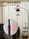 Italian Designer Modern Minimalist Floor Lamp with Shelf for Living Room, Sofa Side, Bedroom Decoration, Fishing Lamp