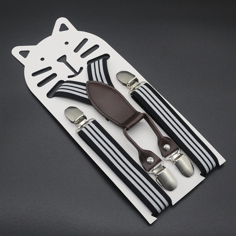 Children's strap clip performance male and female baby performance suspender belt adjustable anti-drop pants clip baby elastic strap