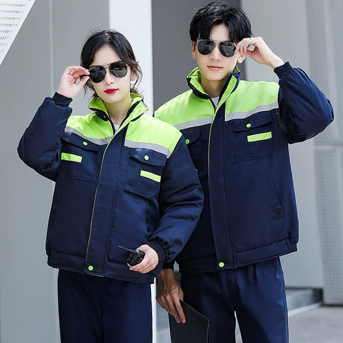 Зимний износостойкий пуховик для работы, удерживающая тепло куртка, увеличенная толщина, делается под заказ