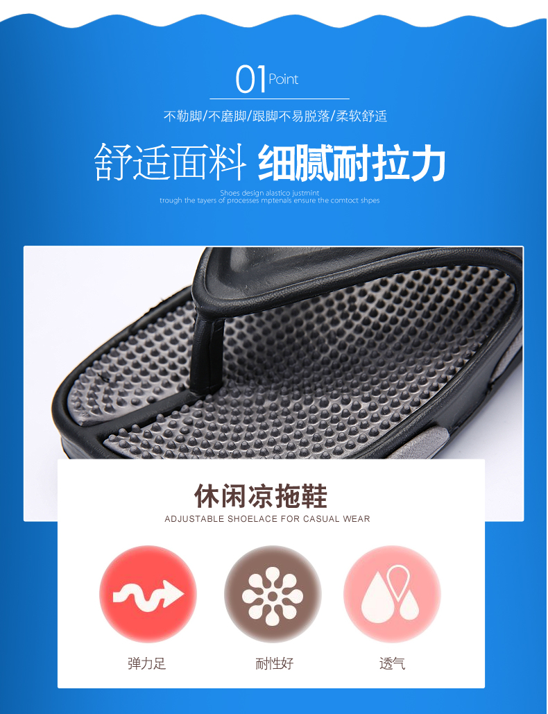 Dép nam mùa hè Việt Nam mới Giày bãi biển Air Cushion Tide Cá tính Trong nhà và ngoài trời Trượt kẹp Flip Flops Men dép gucci chính hãng