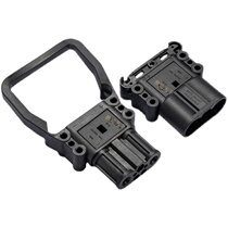 Forklift accessories charging plug power connector male and female head forklift charger connector 80A160A320A
