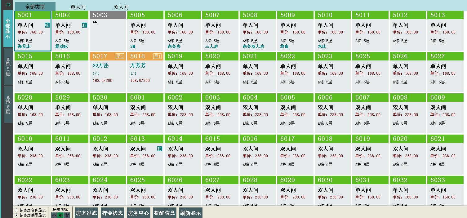 Hotel Management System Operation Simple Account Clear 360° Leak-proof version