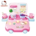 Hello Kitty Dream Mobile Kitchen Xe đẩy KT Đồ chơi trẻ em Cô gái Nhà mô phỏng Quà tặng sinh nhật cho bé xe ô tô đồ chơi Đồ chơi gia đình