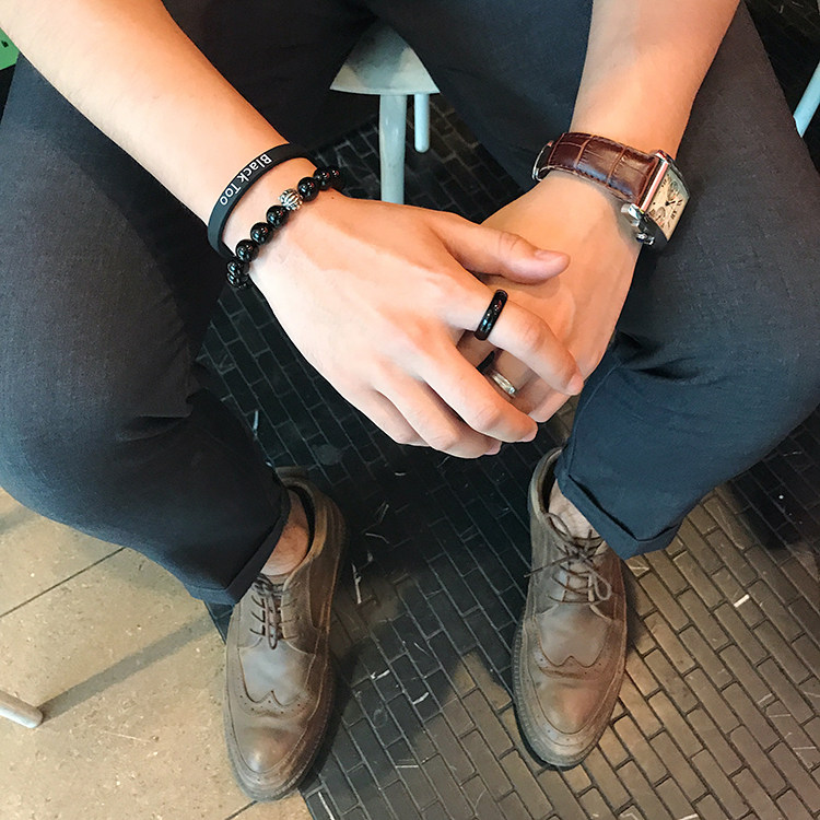 Bague mixte OTHER   en Cristal naturel pierre semi-precieuse - Ref 3086445 Image 3