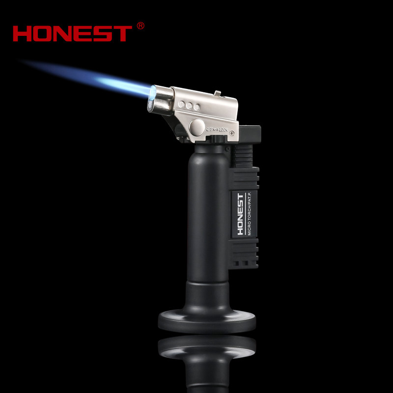 Direct small welding gun lighter fire inflatable jet gun carry high temperature wind protection lighting cigar bakery outdoor