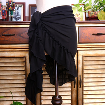 Belly dance flamenco crotch scarf 2021 new hot selling Italian chiffon 3-corner scarf BW501