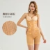 Tingmei corset mùa thu và mùa đông sản phẩm mới bụng cơ thể cơ thể bó sát cơ thể bó sát cơ thể phù hợp với đồ lót của phụ nữ bộ quần áo định hình Corset hai mảnh