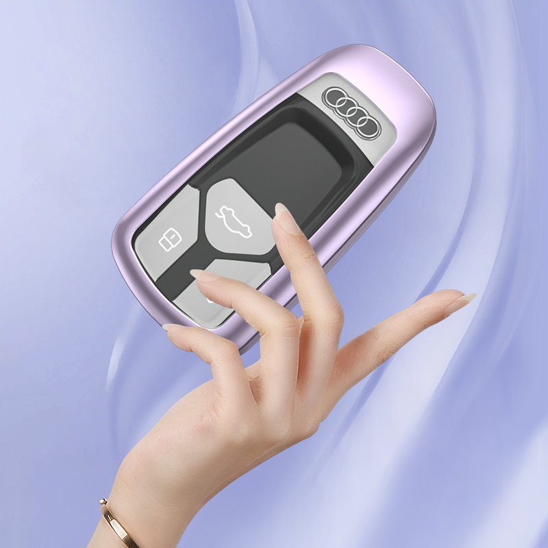 Suitable for Audi A4L key case A5 A6L Q3 Q5L A7 A8L high gear key case buckle shell ladies