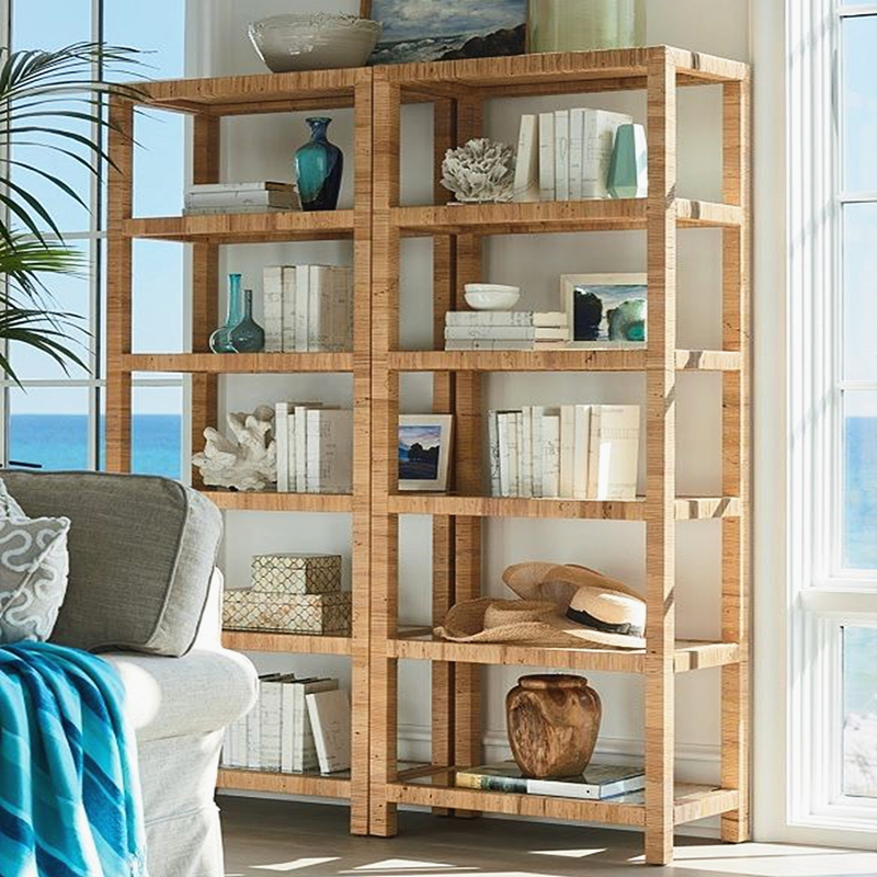 Teng Er quality American Japanese rattan cabinet side cabinet dining cabinet homestay hotel art corner several bedside tables