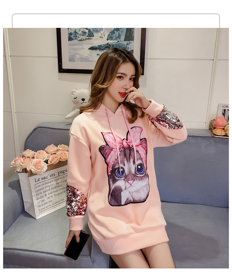 Sweatshirt femme - Ref 3215120 Image 19